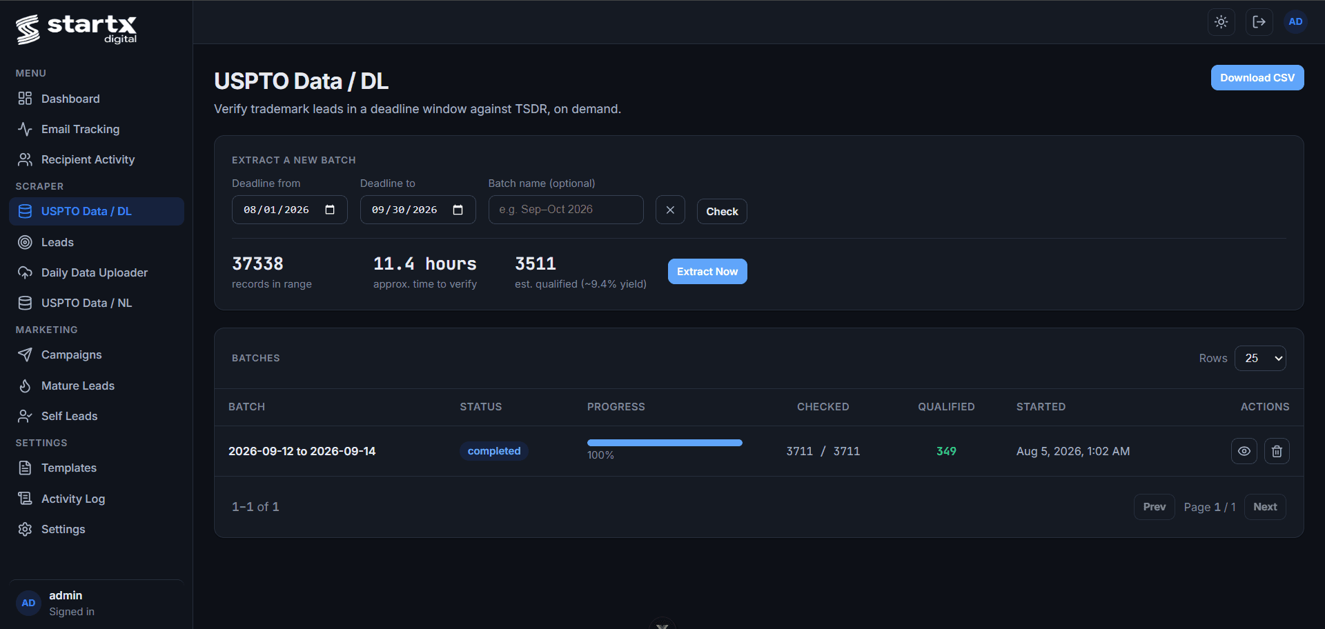 LeadPilot AI — screen 2